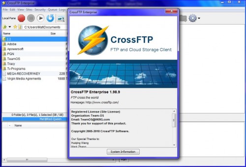 CrossFTP Enterprise 1.99.9 Crack + Serial Key Free